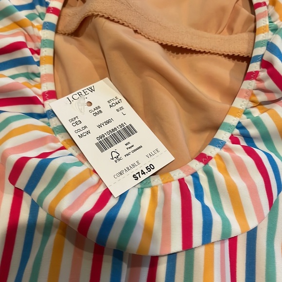 NWT J. Crew factory Swimsuit - Picture 4 of 4